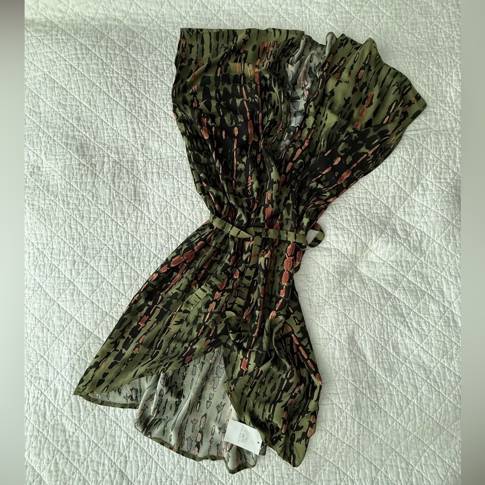 NWT Long Kimono Swimsuit Cover Up - Picture 2 of 9